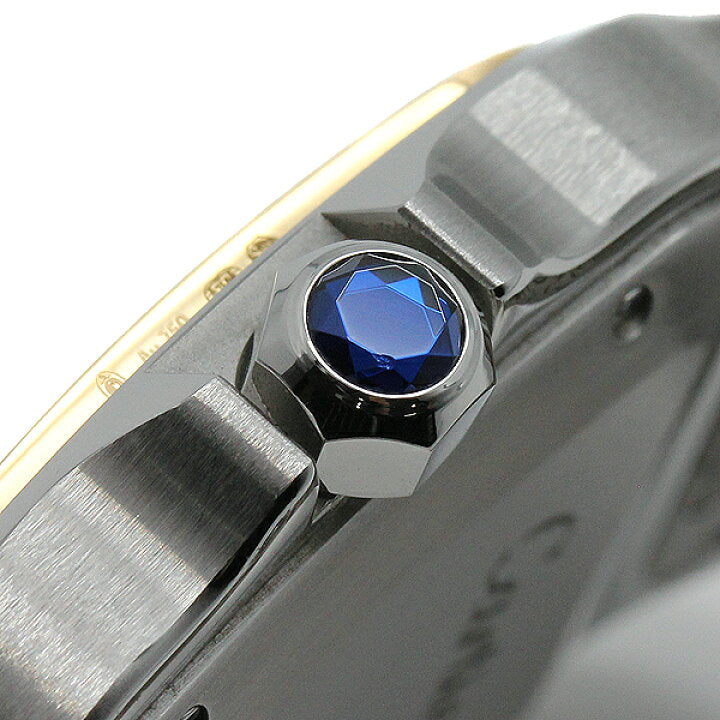 Cartier Santos de Cartier LM 18KT Yellow Gold & Stainless Steel Watch
