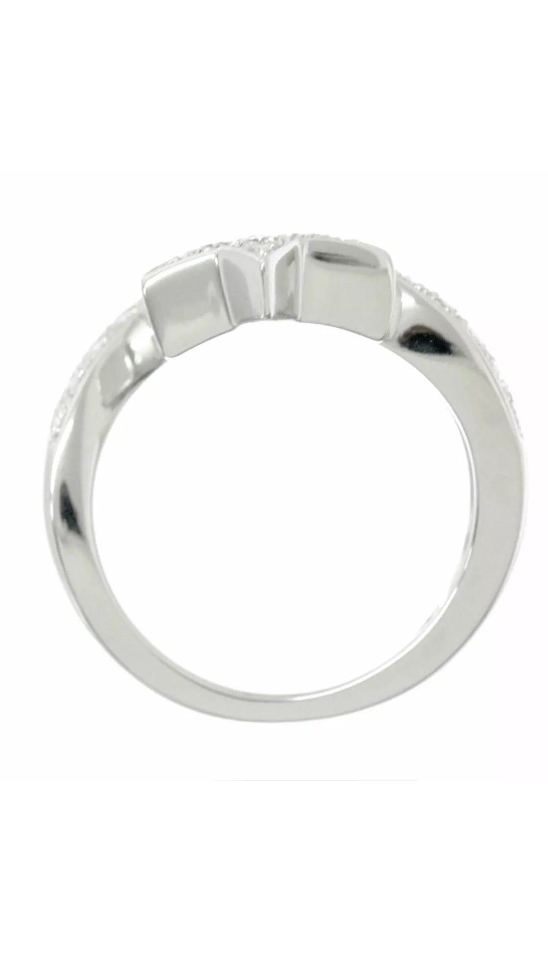 Authentic CHANEL Comete Diamond 18KT Gold Ring