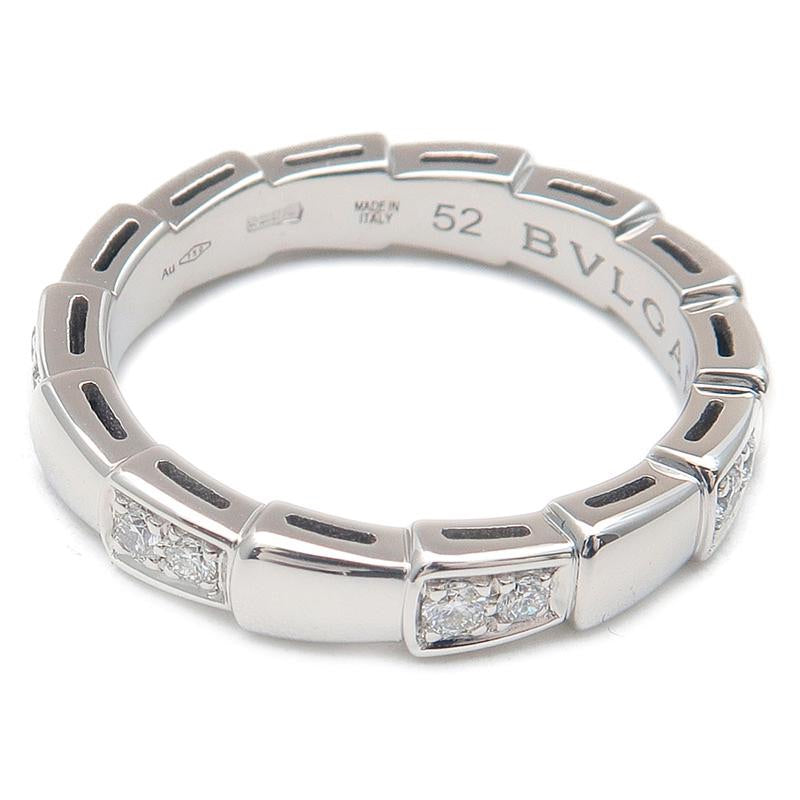 Auth Bvlgari Bulgari Serpenti Diamond & Gold Ring
