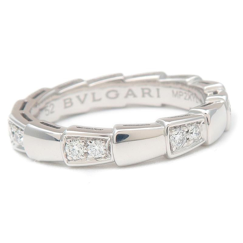 Auth Bvlgari Bulgari Serpenti Diamond & Gold Ring