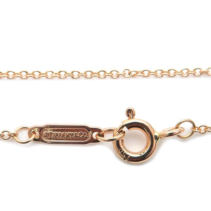 Authenticated Tiffany & Co. Metro Gild & Diamond Heart Necklace