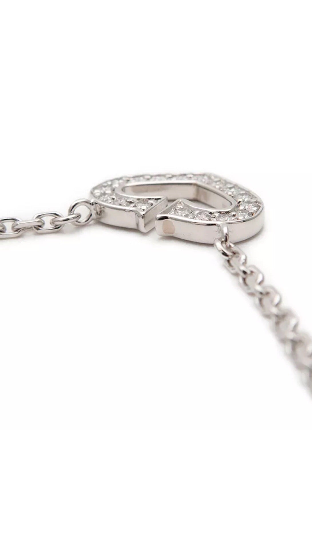Cartier C Heart 18KT Gold & Diamond Necklace