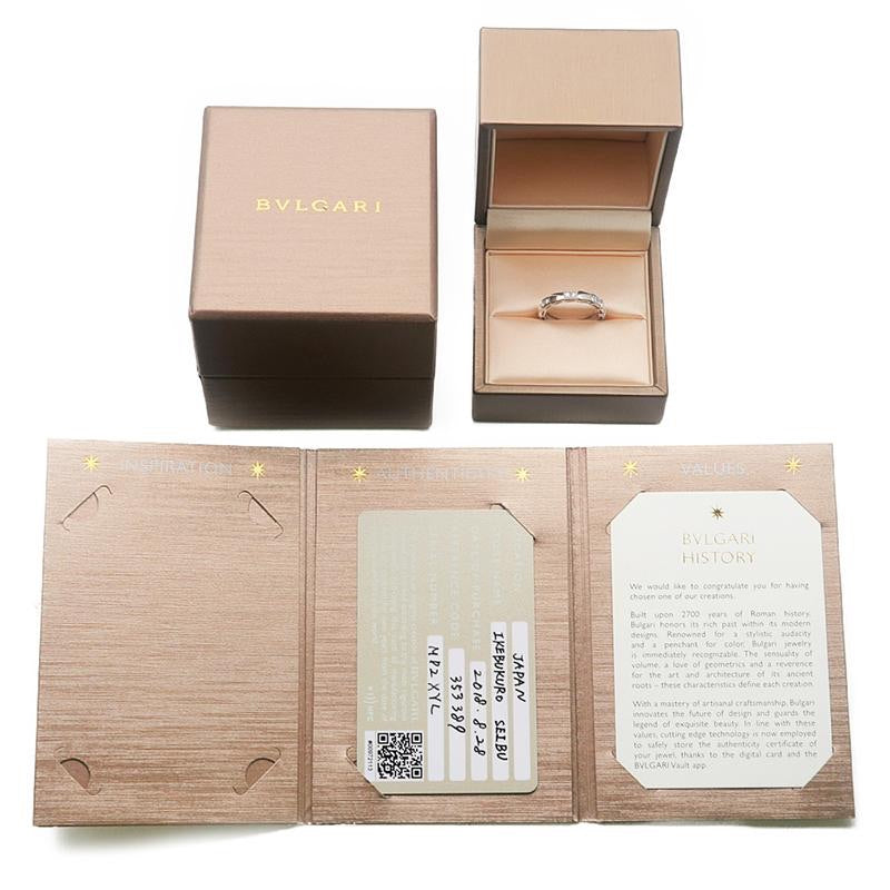 Auth Bvlgari Bulgari Serpenti Diamond & Gold Ring