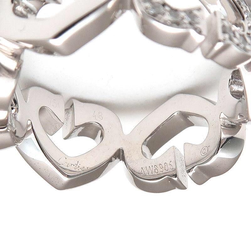 Cartier C Heart Diamond 18KT Gold Ring
