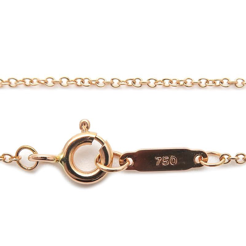 Authenticated Tiffany & Co. Metro Gild & Diamond Heart Necklace