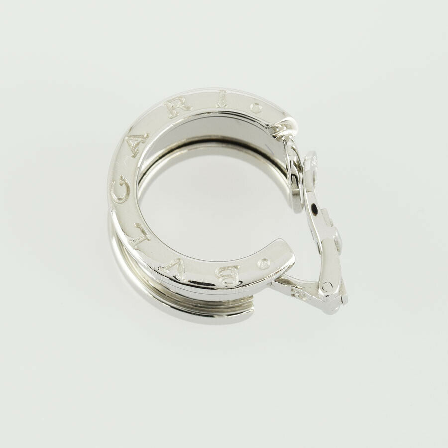 BVLGARI 18KT White Gold  B-Zero1 Earrings