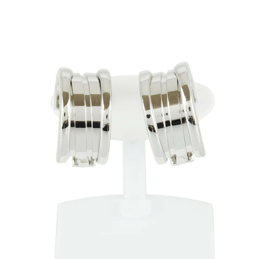 BVLGARI 18KT White Gold  B-Zero1 Earrings